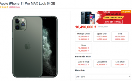 iPhone 11 Pro Max bất ngờ giảm giá và sự thật phía sau