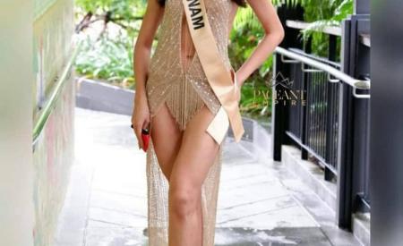 Hoa hậu Thùy Tiên nói gì khi bị chê mặc đồ không hợp thuần phong mỹ tục?